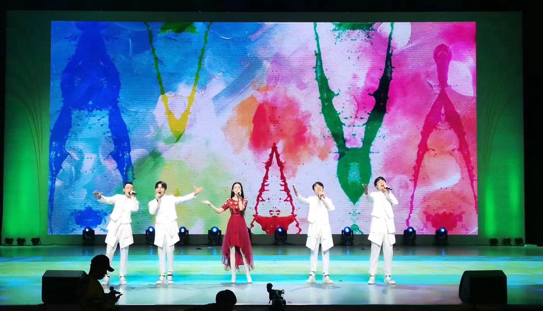 赵普阳参加2018年“五月的鲜...